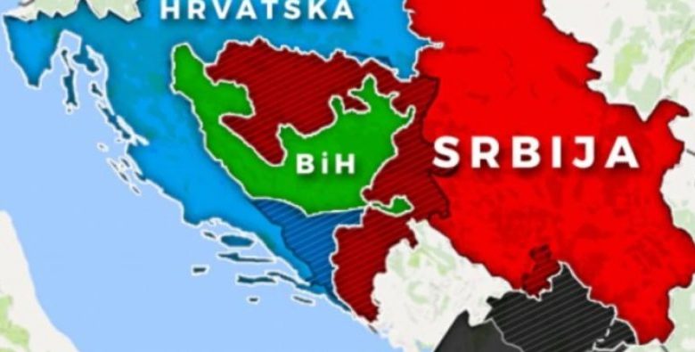 , Loja e keqe e vjetër me hartat në Ballkanin Perëndimor